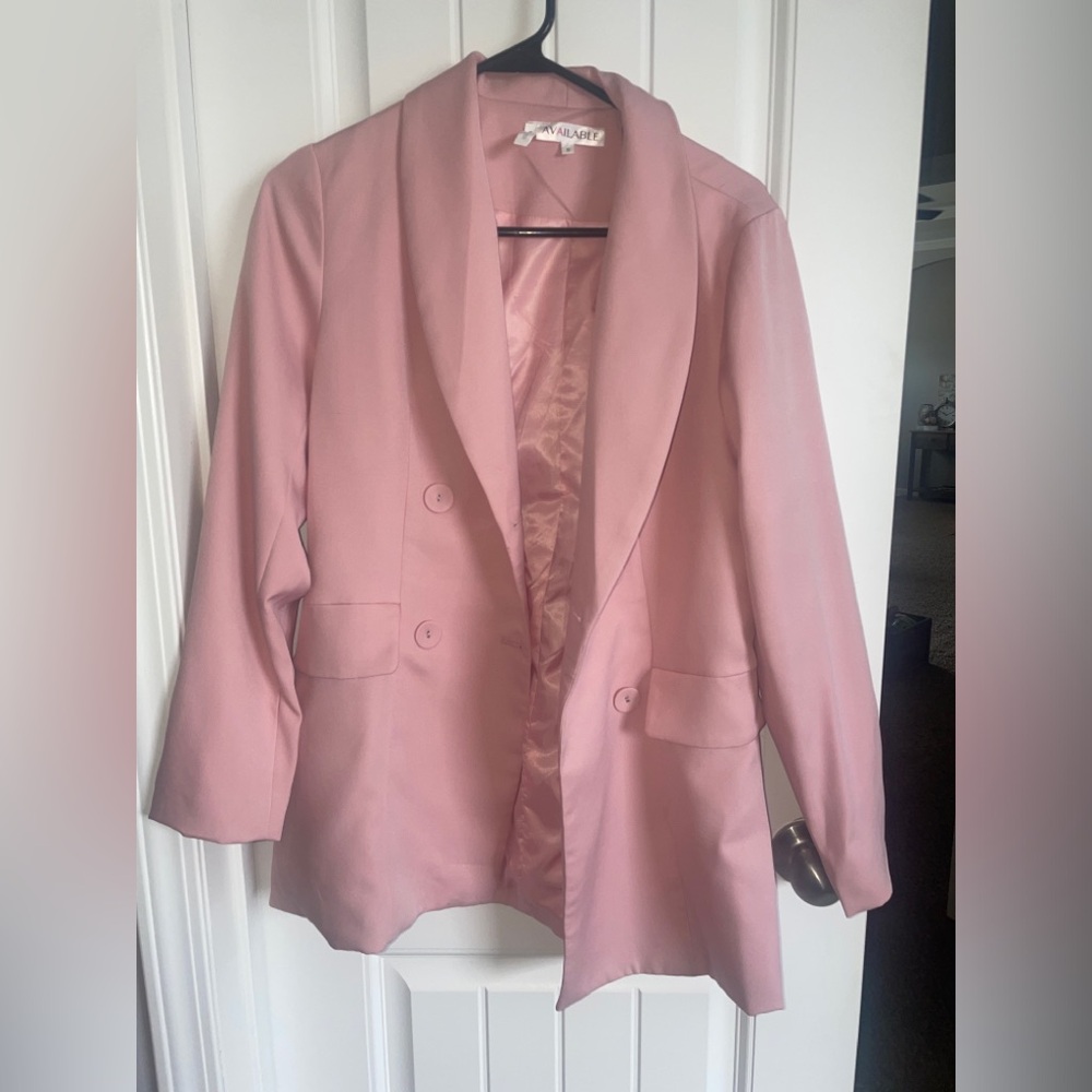 Women’s Pink Blazer, Size Small, NEVER WORN